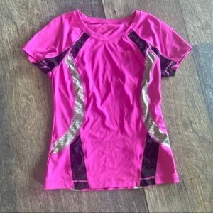 Pink athletic top